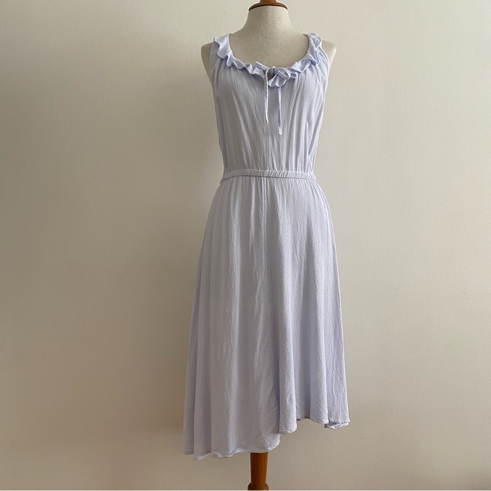Textile Elizabeth and James Ruffle Sleeveless Dress